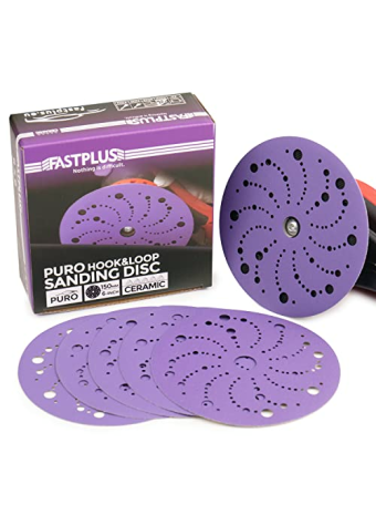 FASTPLUS Шлифовальные круги на липучке, серия BDL9, PURPLE (керамика)