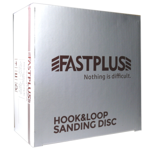 FASTPLUS шлифовальные круги на липучке, серия B550 BROWN (оксид алюминия+керамика до35%)