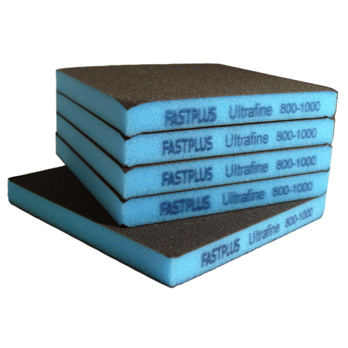 FASTPLUS абразивная двухсторонняя губка,  P800-1000 Ultrafine