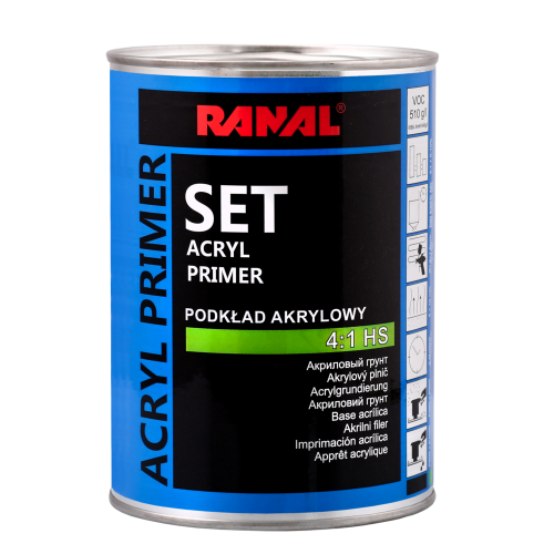 RANAL SET - акриловый грунт 4+1 HS 0,8л+0.2л