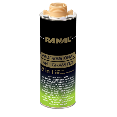 RANAL PROFESSIONAL - ANTIGRAVITEX and SEALANT 2 в 1, бежевый 1 л