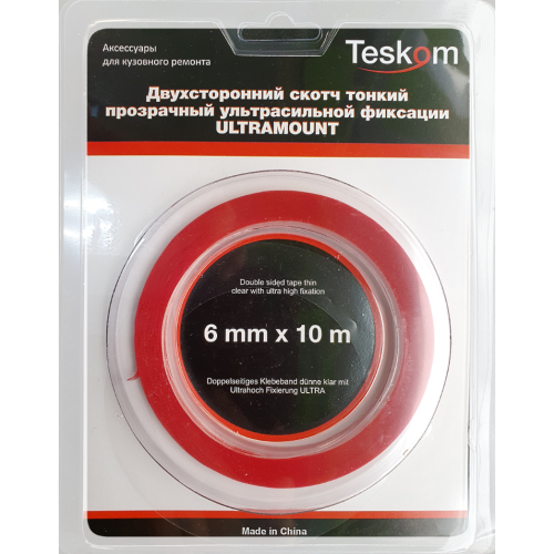 Монтажная лента ULTRAMOUNT, прозрачная, толщ. 0,25 mm
